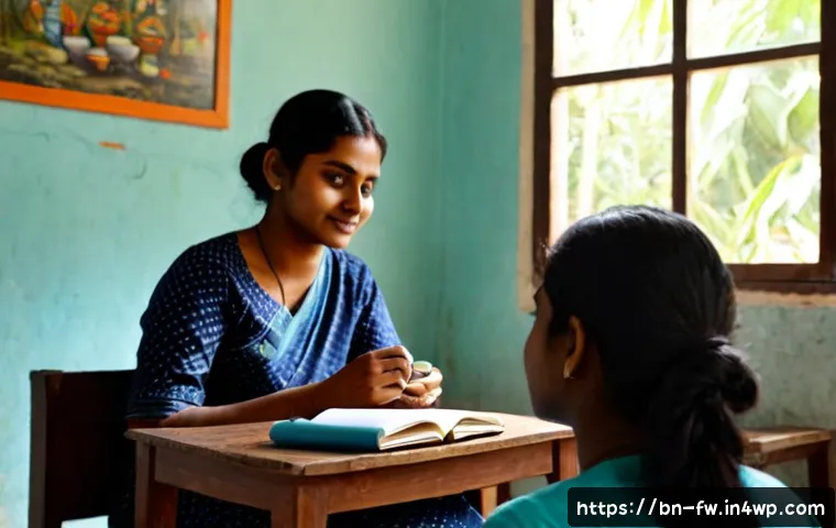 Home 30 문화 충격을 해결하기 위한 전문가 조언 - Photorealistic consultation scene in a calm modern community center in Bangladesh, a compassionate B...